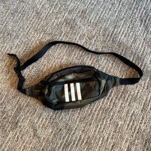 Adidas Camouflage Belt Bag with Black Strap